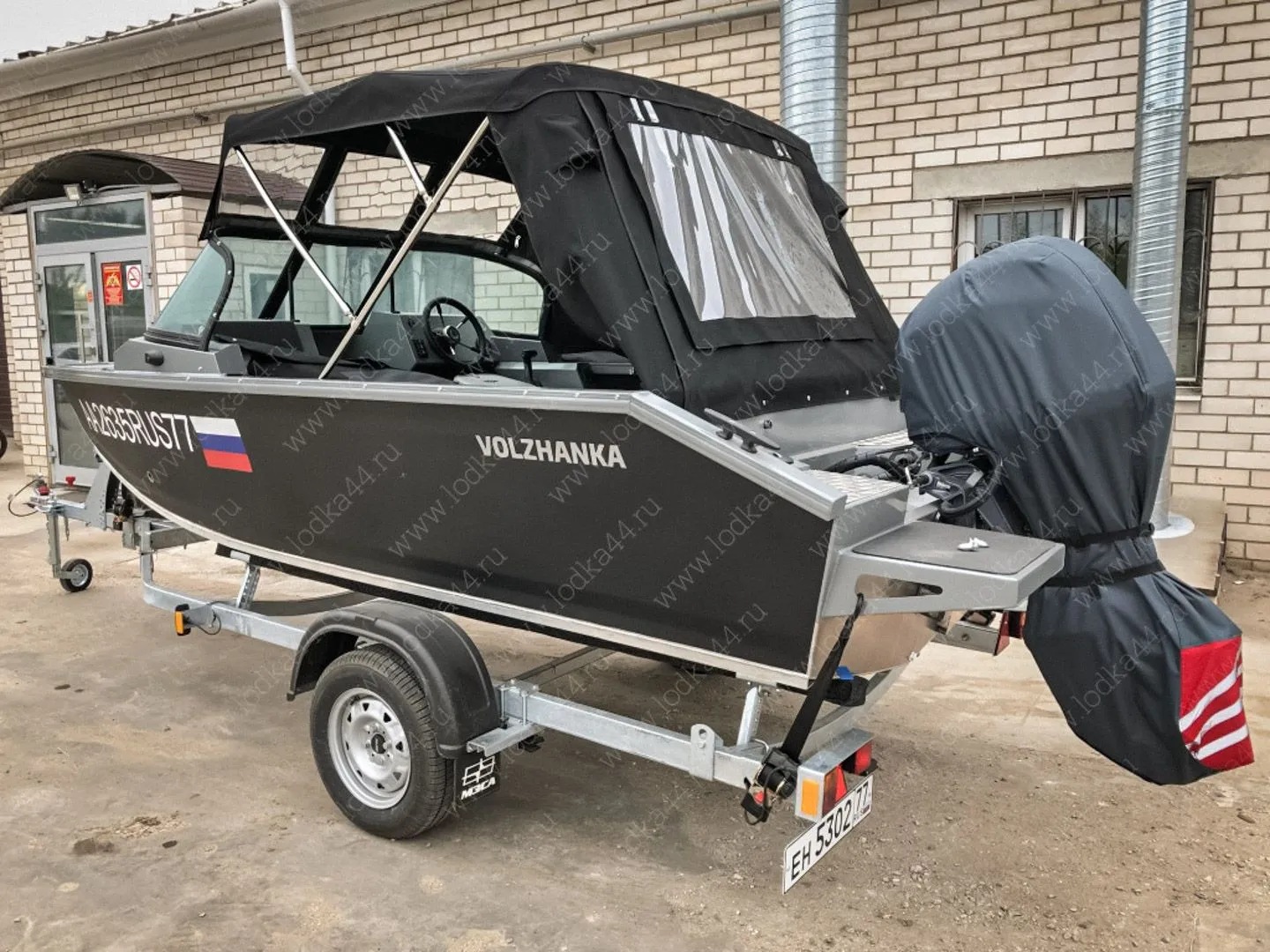 (2019) Волжанка 46 Фиш Тент ходовой