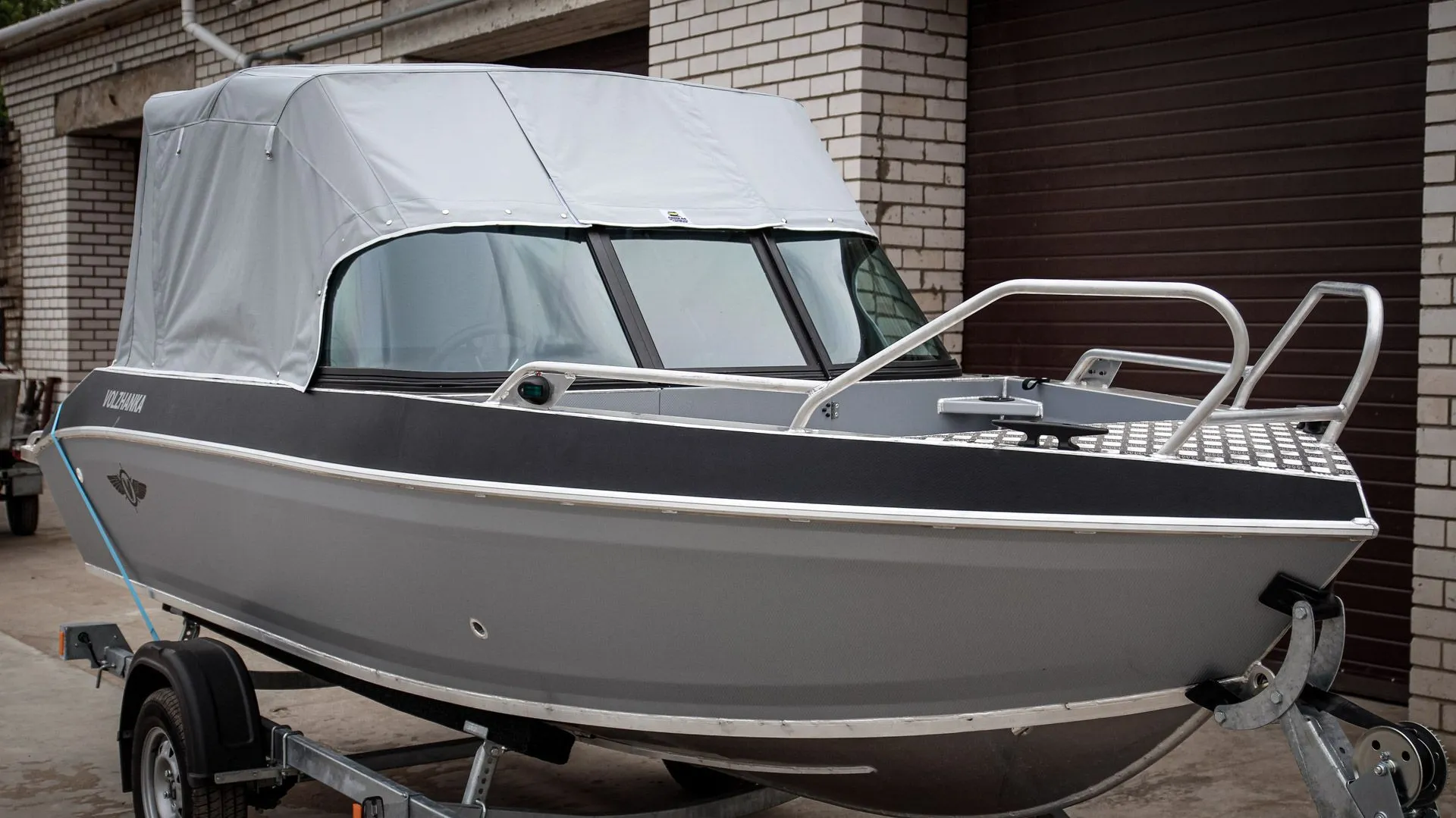 (2017) Волжанка 49 Фиш Тент ходовой, транспортировочный, носовой