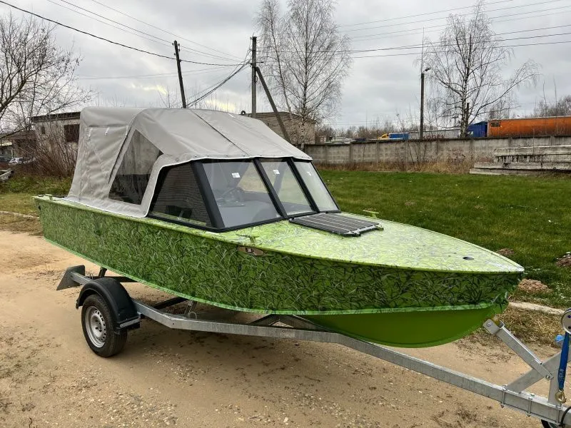 (2025) Прогресс 4, ветровое стекло модели "EVO" и ходовой тент!