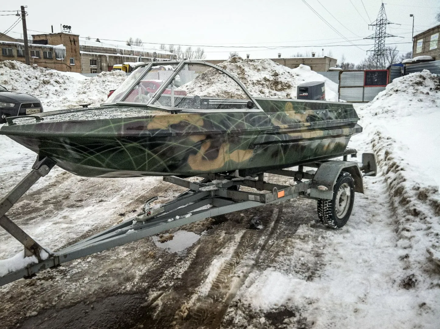 (2013) Неман 1 Ветровое стекло Стандарт тент Ходовой