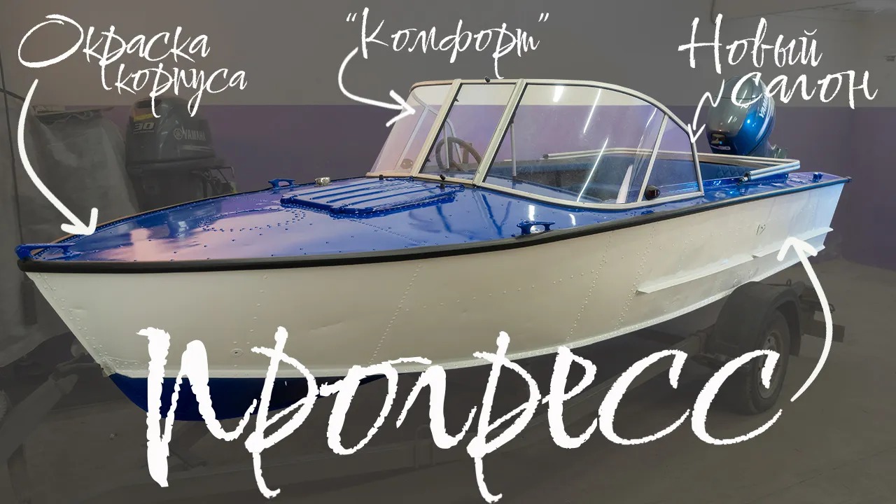 (2025) Прогресс 2 Комфорт Классик синий + белый