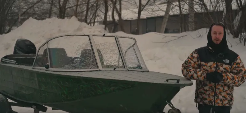 (2026) Южанка 2 с ветровым стеклом модели "Комфорт" и окраской в зеленый камуфляж!