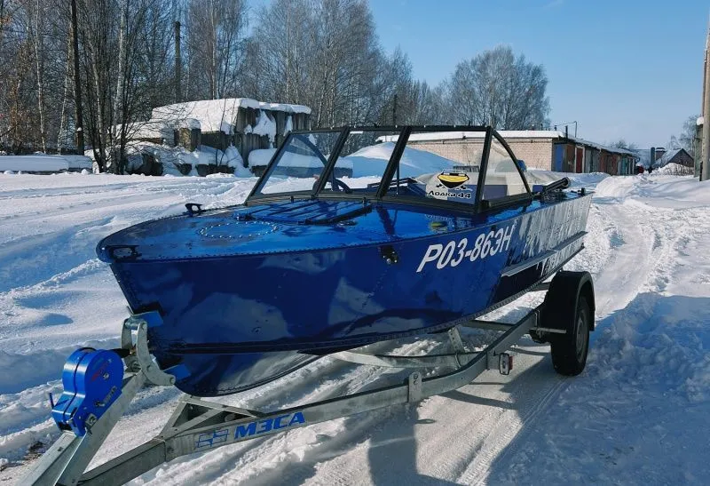 (2025) Прогресс 2 с ветровым стеклом модели "Премиум" и окраской в ультрамариновый синий!