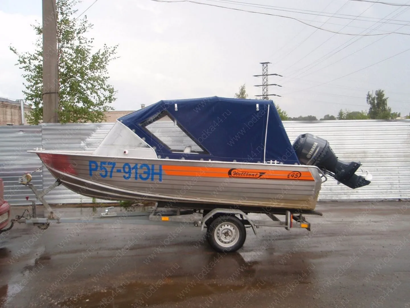 (2019) Wellboat 45i Тент ходовой
