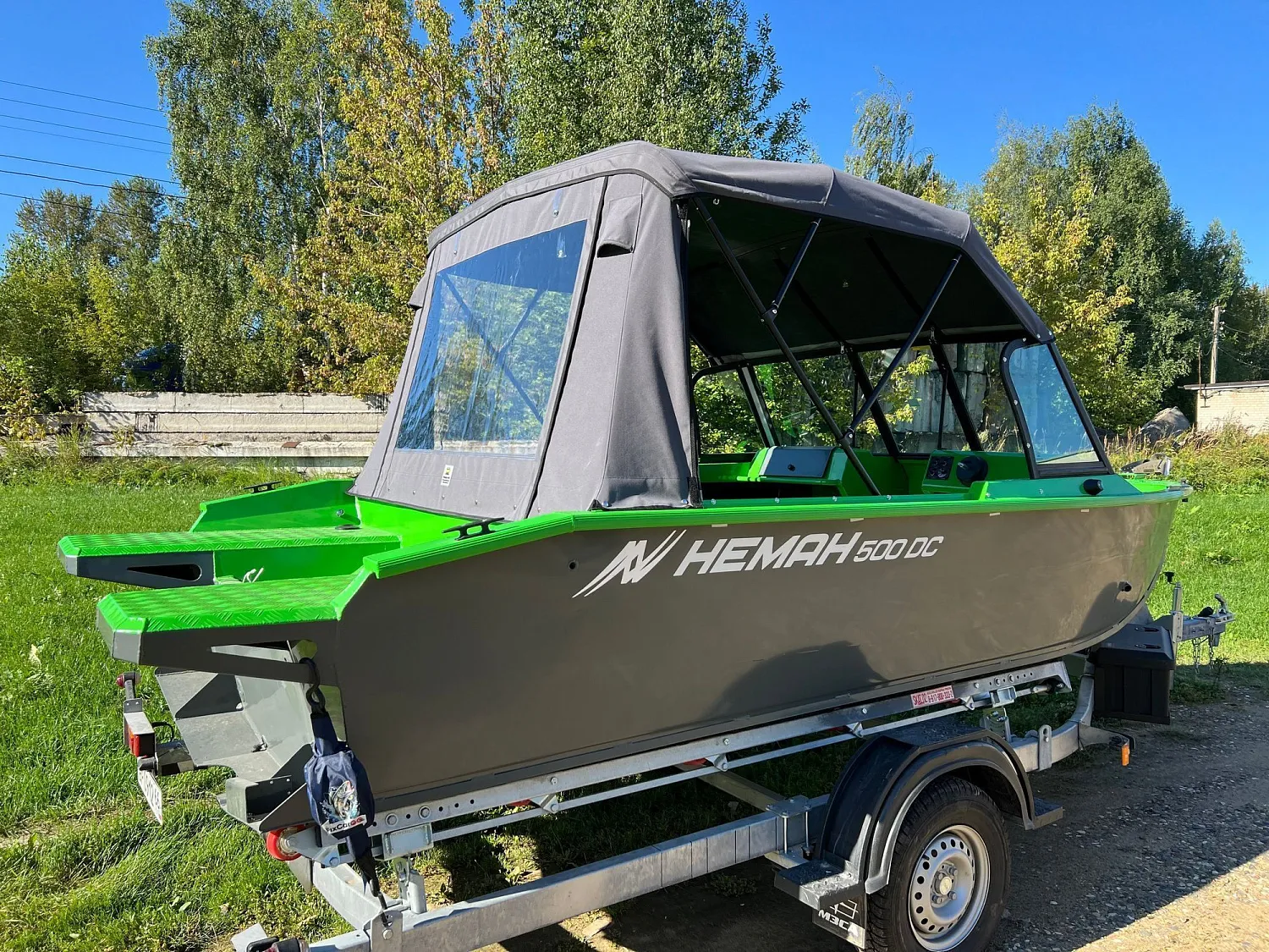 (2025) Неман 500 DC Auto, ходовой и транспортировочный тент