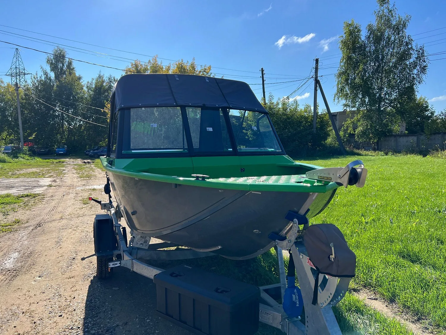 (2025) Неман 500 DC Auto, ходовой и транспортировочный тент