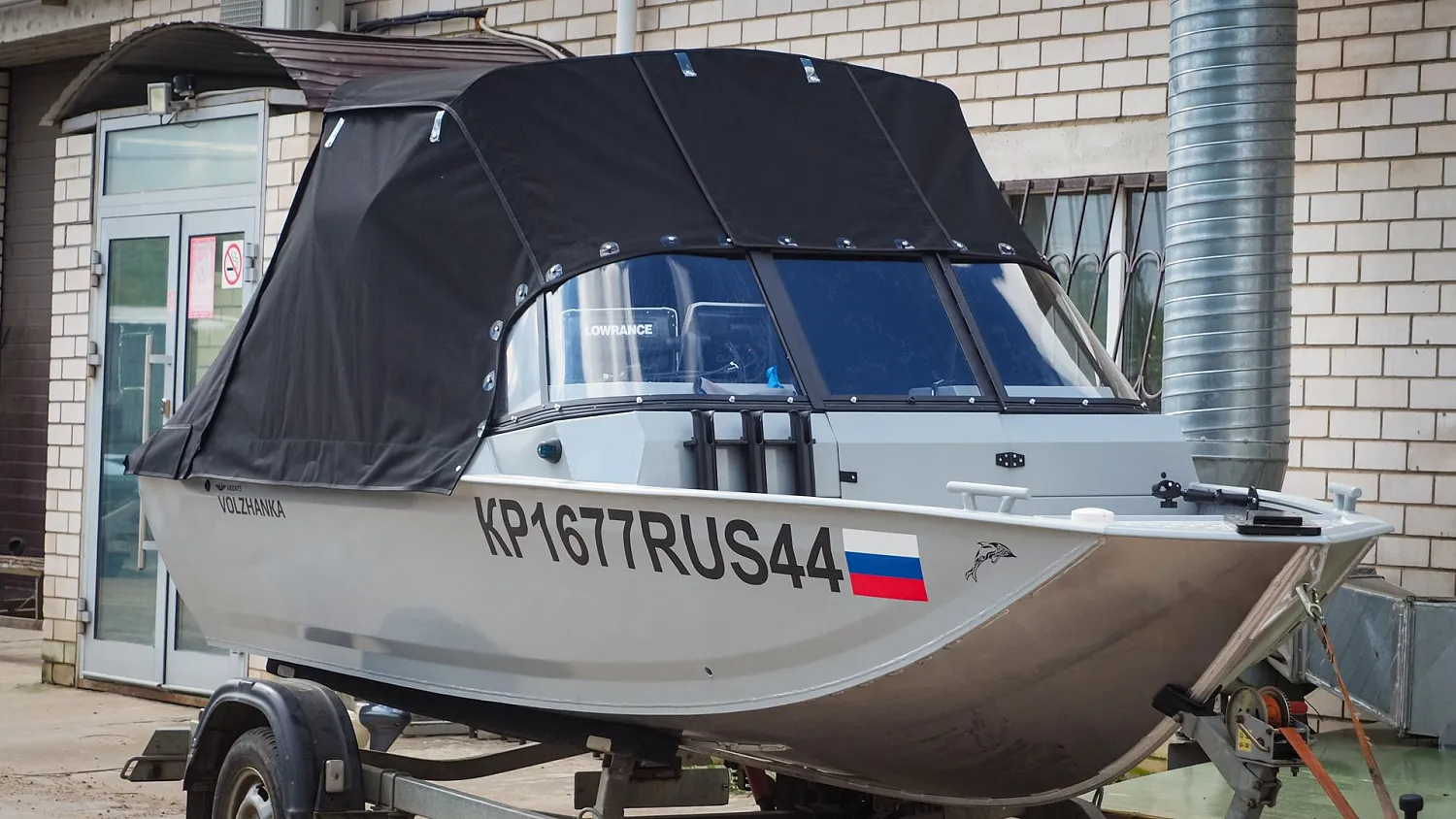 (2023) Волжанка 44 фиш 2022 г.в Ходовой тент