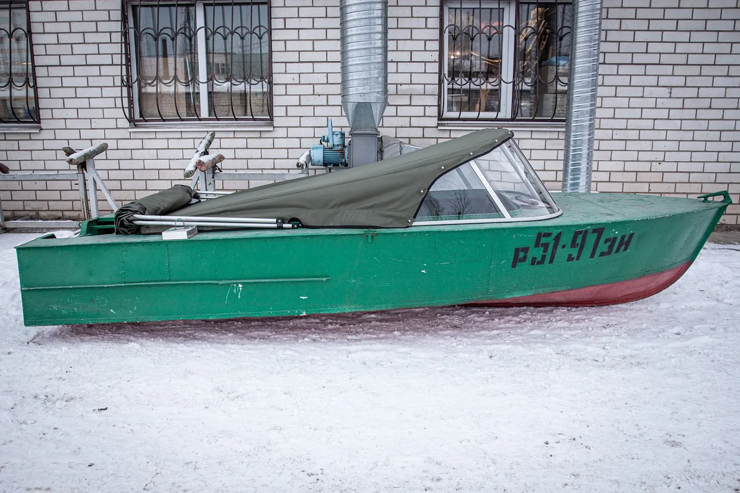 (2018) МКМ Ветровое стекло Комфорт с боковиной Классик, тент Ходовой, Стояночный и Транспортировочный
