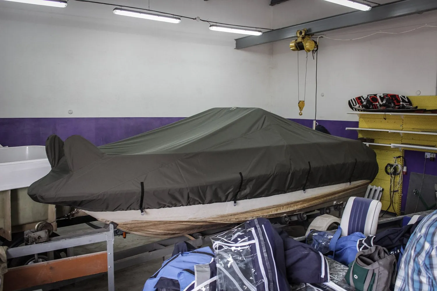 (2015) Pragmatic Fisherman 540 Тент ходовой и транспортировочный