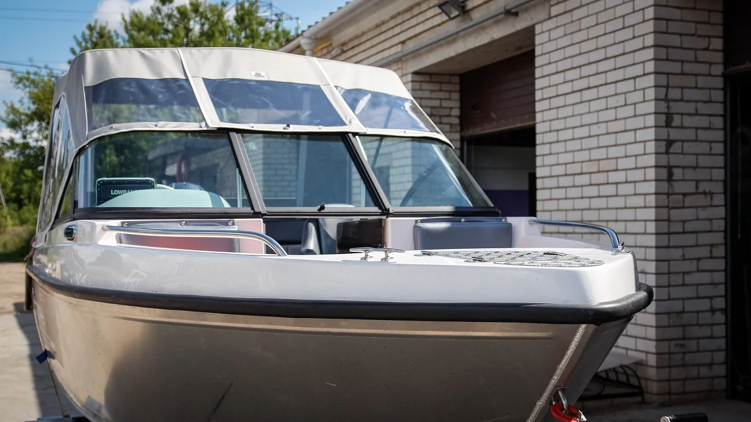 (2017) Victory V500 open Тент ходовой и транспортировочный