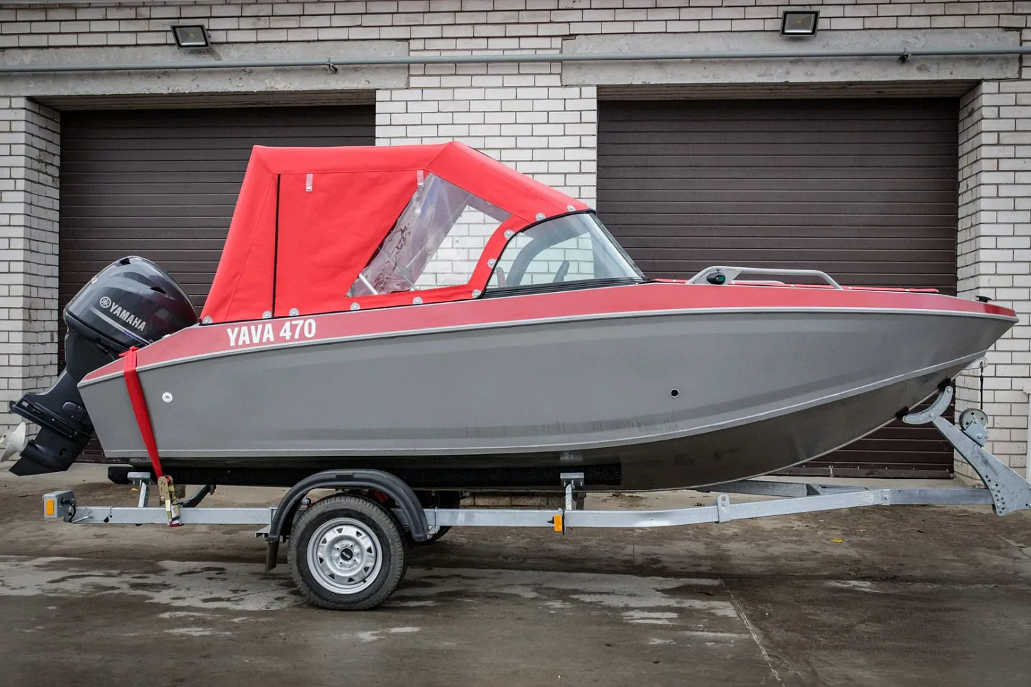 (2017) Yava 470 Ходовой и носовой тенты