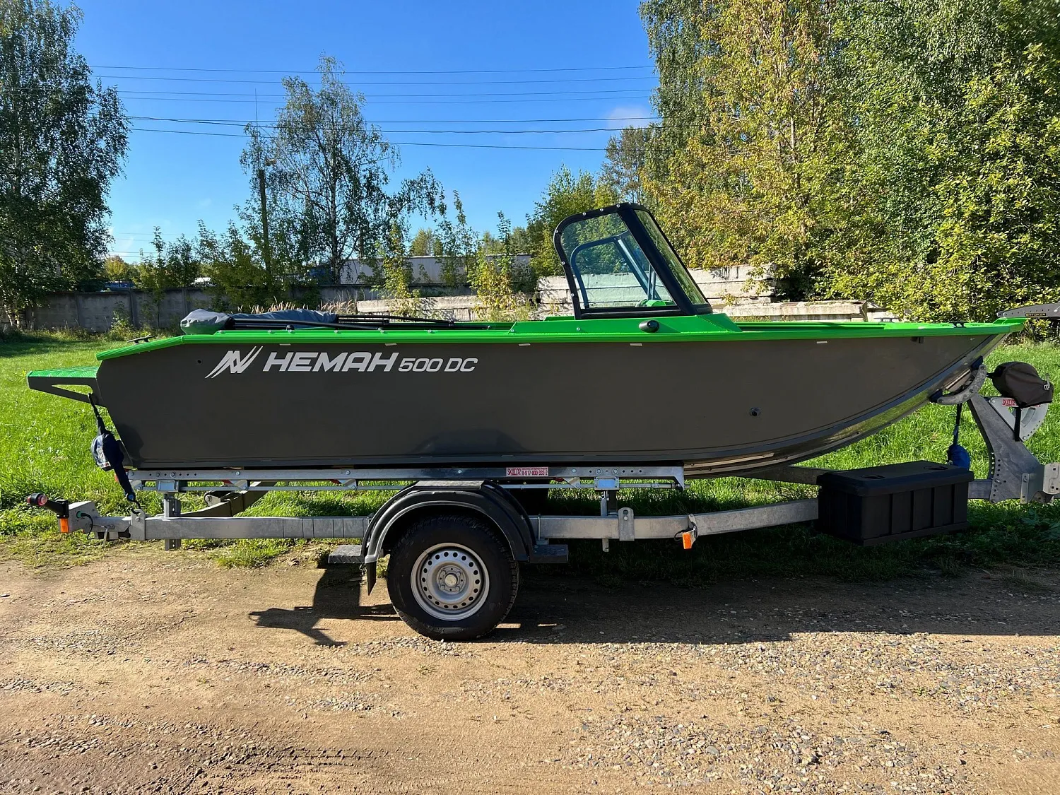 (2025) Неман 500 DC Auto, ходовой и транспортировочный тент