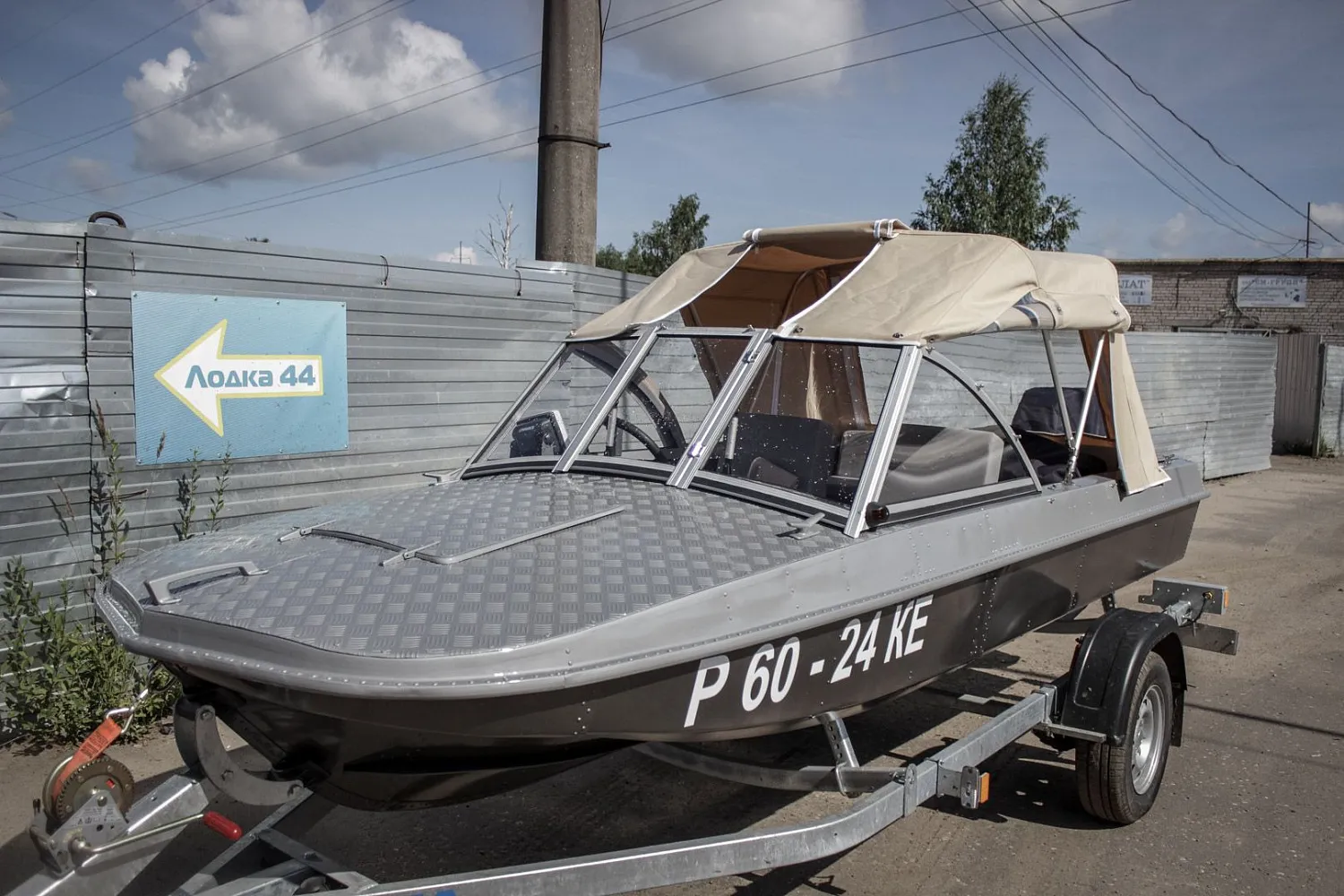 (2015) Обь 3 Ветровое стекло Премиум с боковиной Классик, тент Ходовой и Транспортировочный