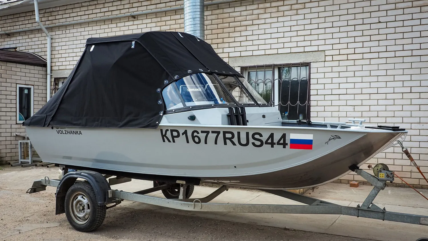 (2023) Волжанка 44 фиш 2022 г.в Ходовой тент