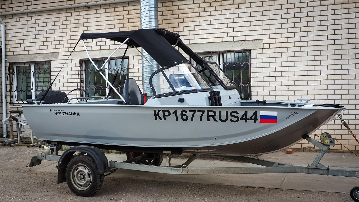 (2023) Волжанка 44 фиш 2022 г.в Ходовой тент