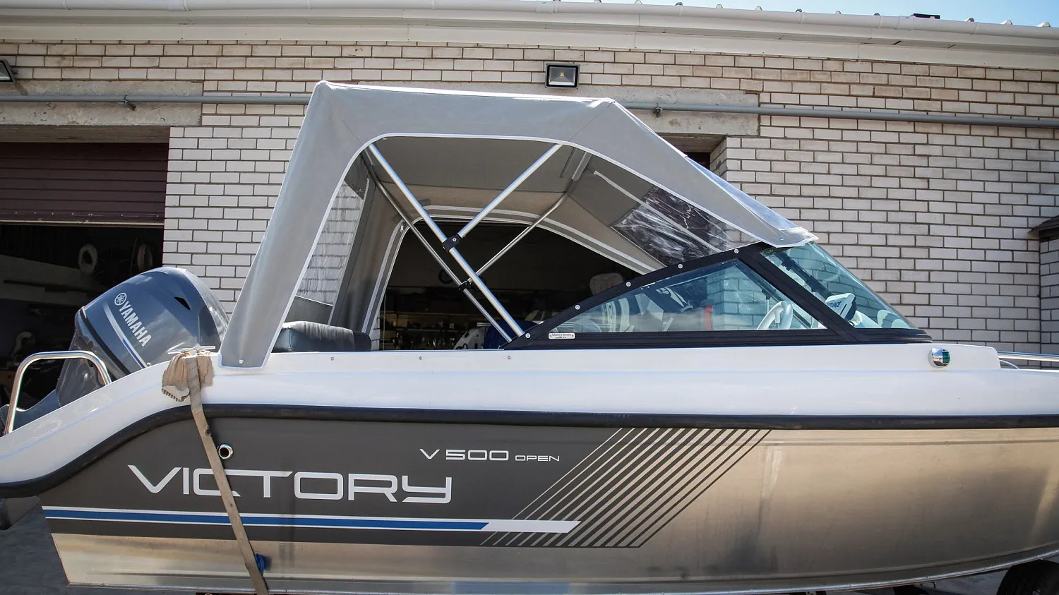 (2017) Victory V500 open Тент ходовой и транспортировочный