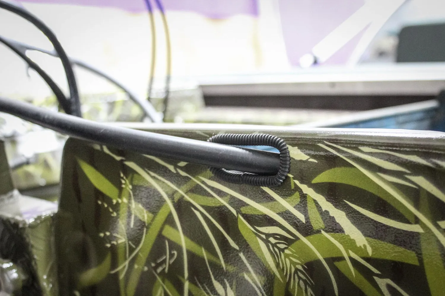 (2015) Обь 3 Ветровое стекло Премиум с боковиной Классик, покраска в камуфляж