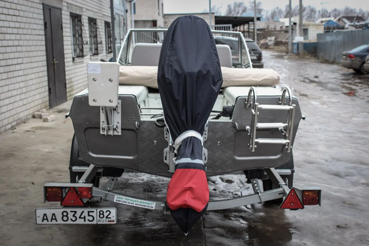 (2015) Обь 3 Ветровое стекло Премиум с боковиной Классик, тент Ходовой