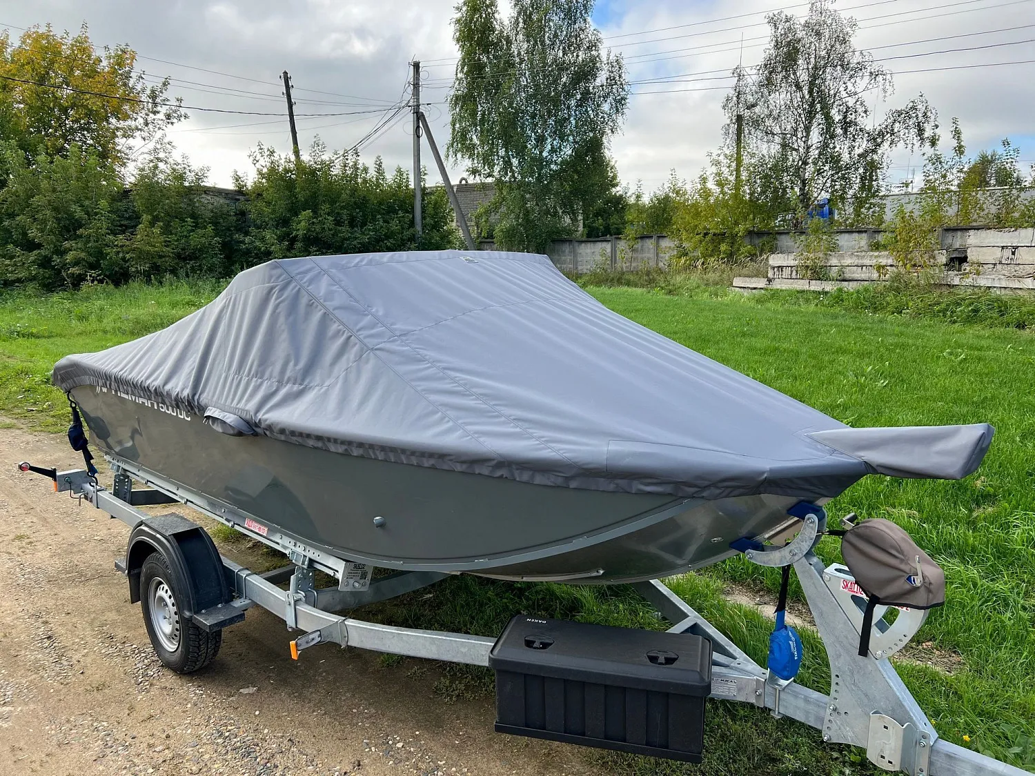 (2025) Неман 500 DC Auto, ходовой и транспортировочный тент
