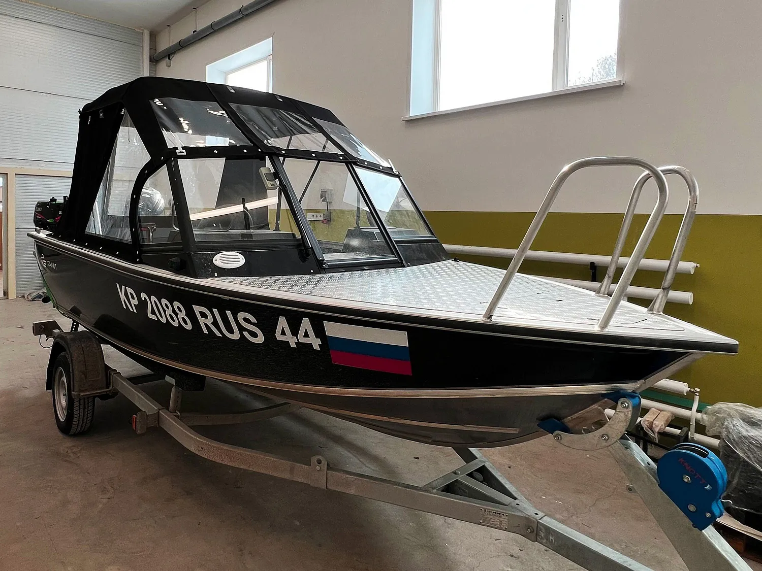 (2026) Обзор ходового тента для лодки "Салют 460"!