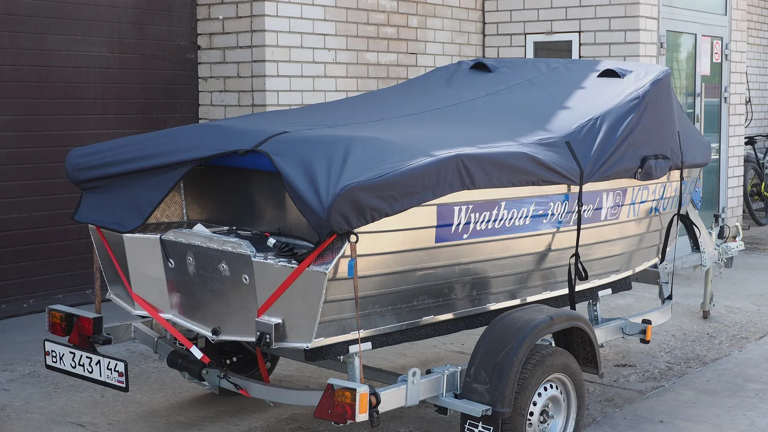 (2024) Как изготавливается тент на лодку на примере Wyatboat 390 Pro (часть 2)