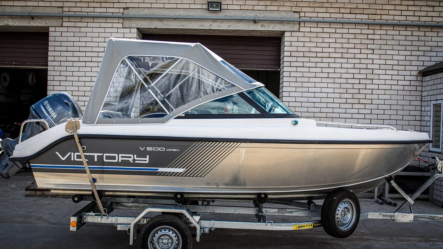 (2017) Victory V500 open Тент ходовой и транспортировочный