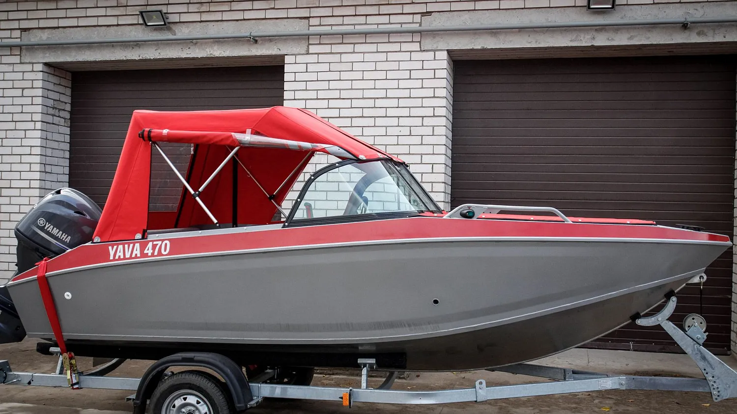 (2017) Yava 470 Ходовой и носовой тенты