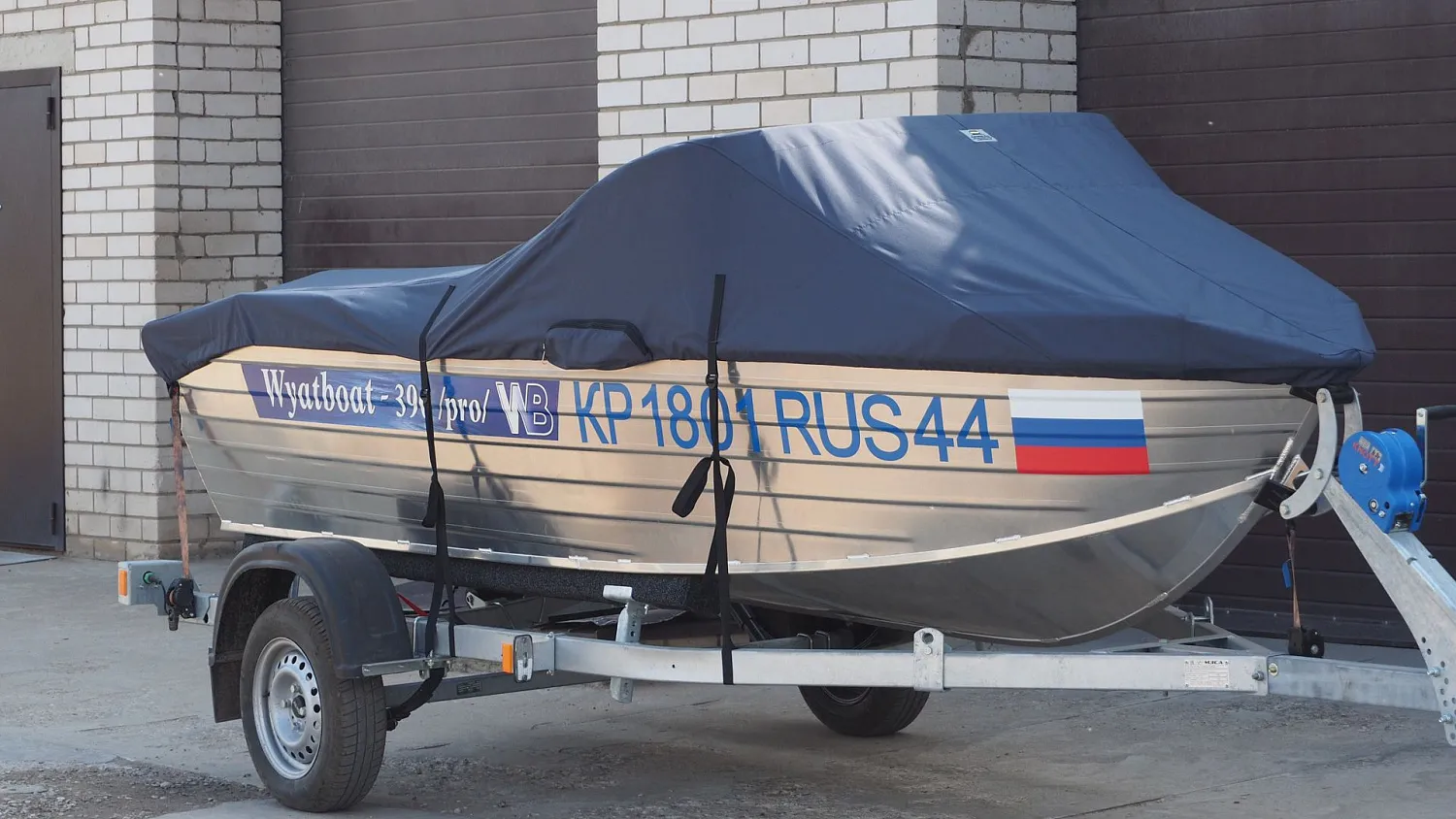 (2024) Как изготавливается тент на лодку на примере Wyatboat 390 Pro (часть 1)