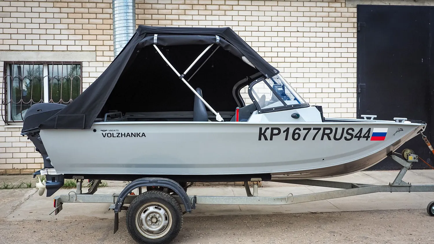 (2023) Волжанка 44 фиш 2022 г.в Ходовой тент