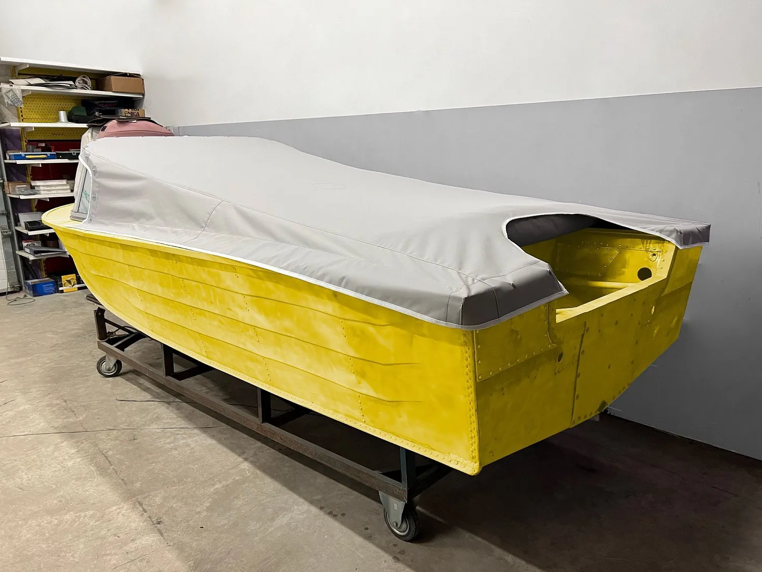 (2025) Южанка 2, транспортировочный и стояночный тенты для ветрового стекла модели «Элит» с боковиной «Фиш»!