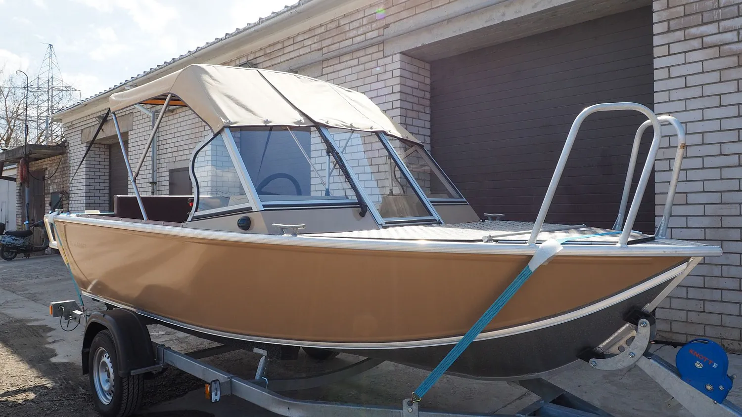 (2023) Realcraft 440 2023 г.в Тент ходовой