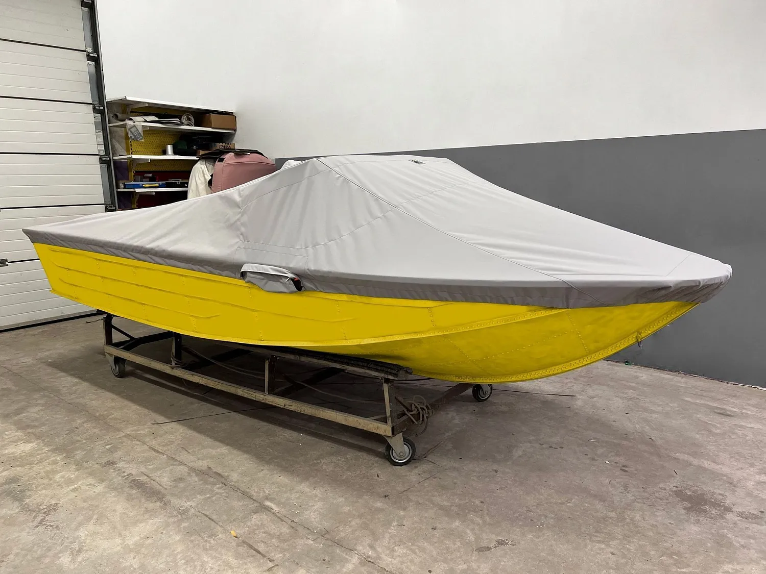 (2025) Южанка 2, транспортировочный и стояночный тенты для ветрового стекла модели «Элит» с боковиной «Фиш»!