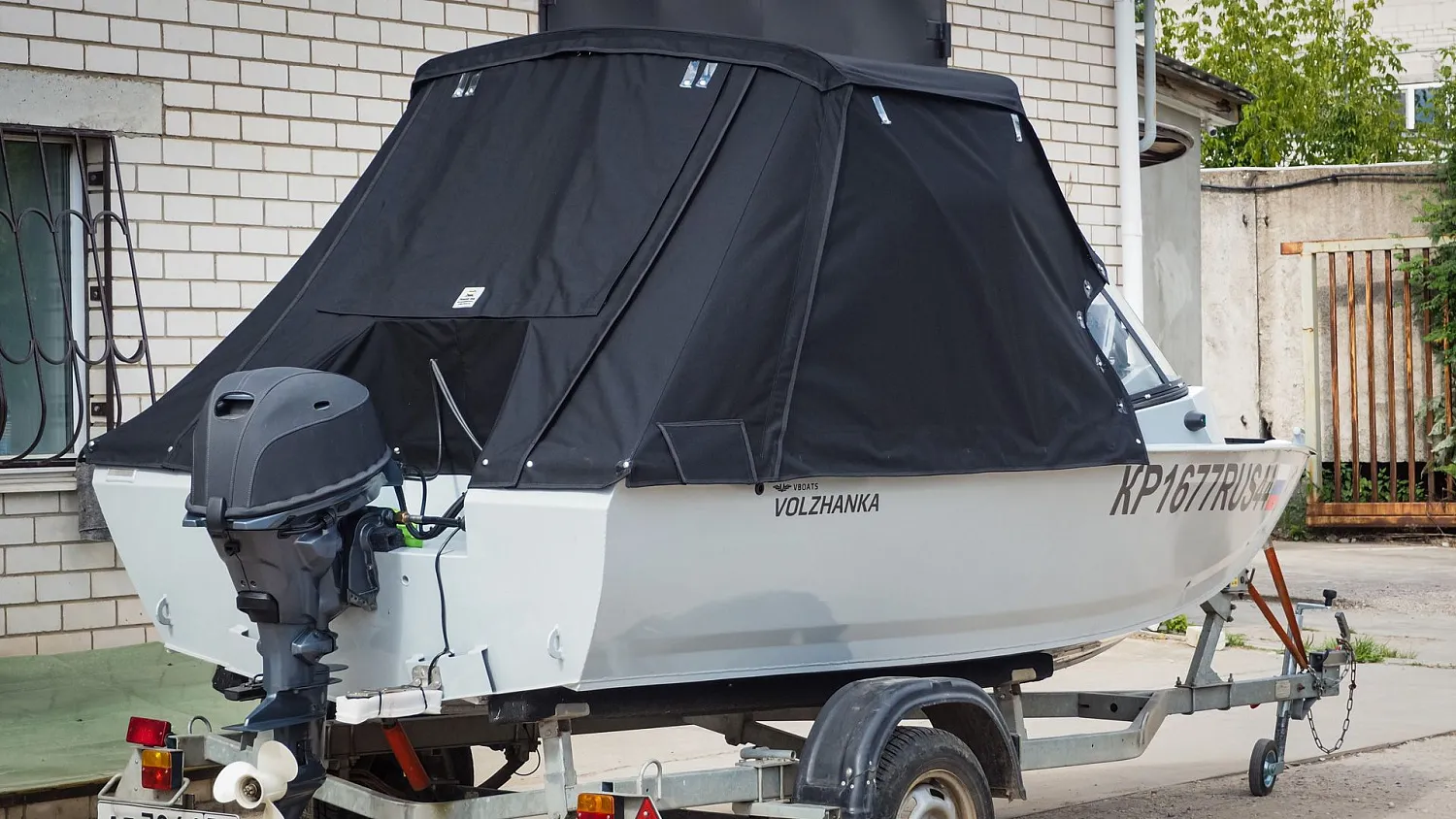 (2023) Волжанка 44 фиш 2022 г.в Ходовой тент