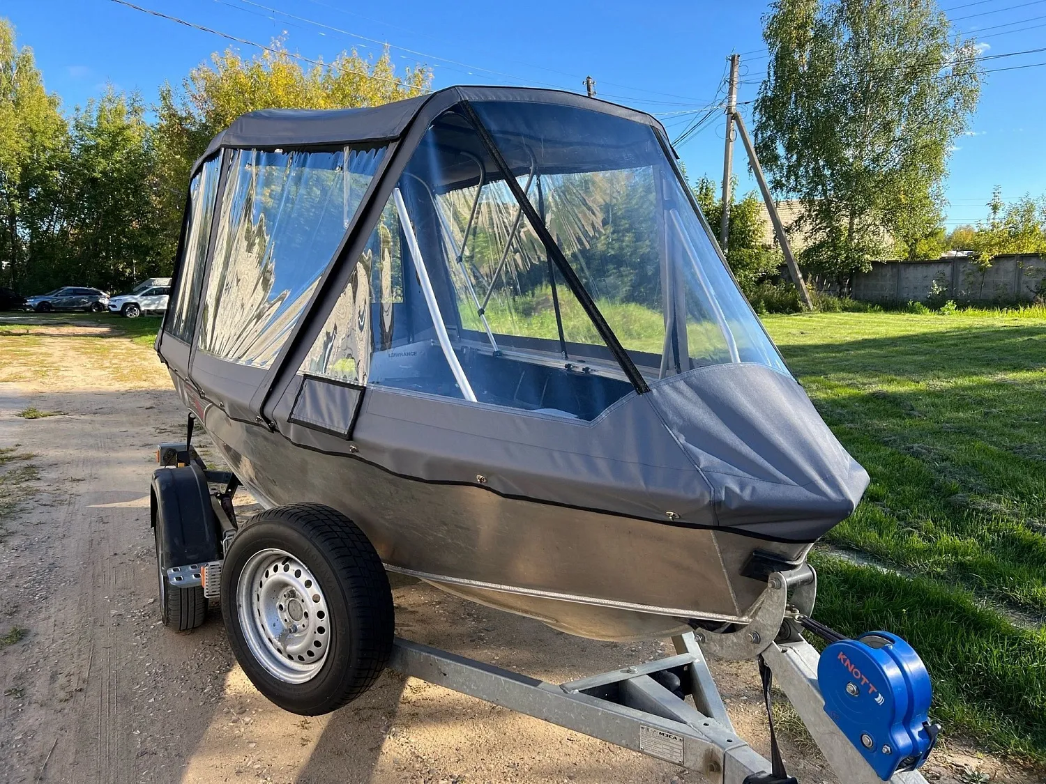 (2025) Windboat 4.0 EVO Ходовой тент "трамвайного" типа!