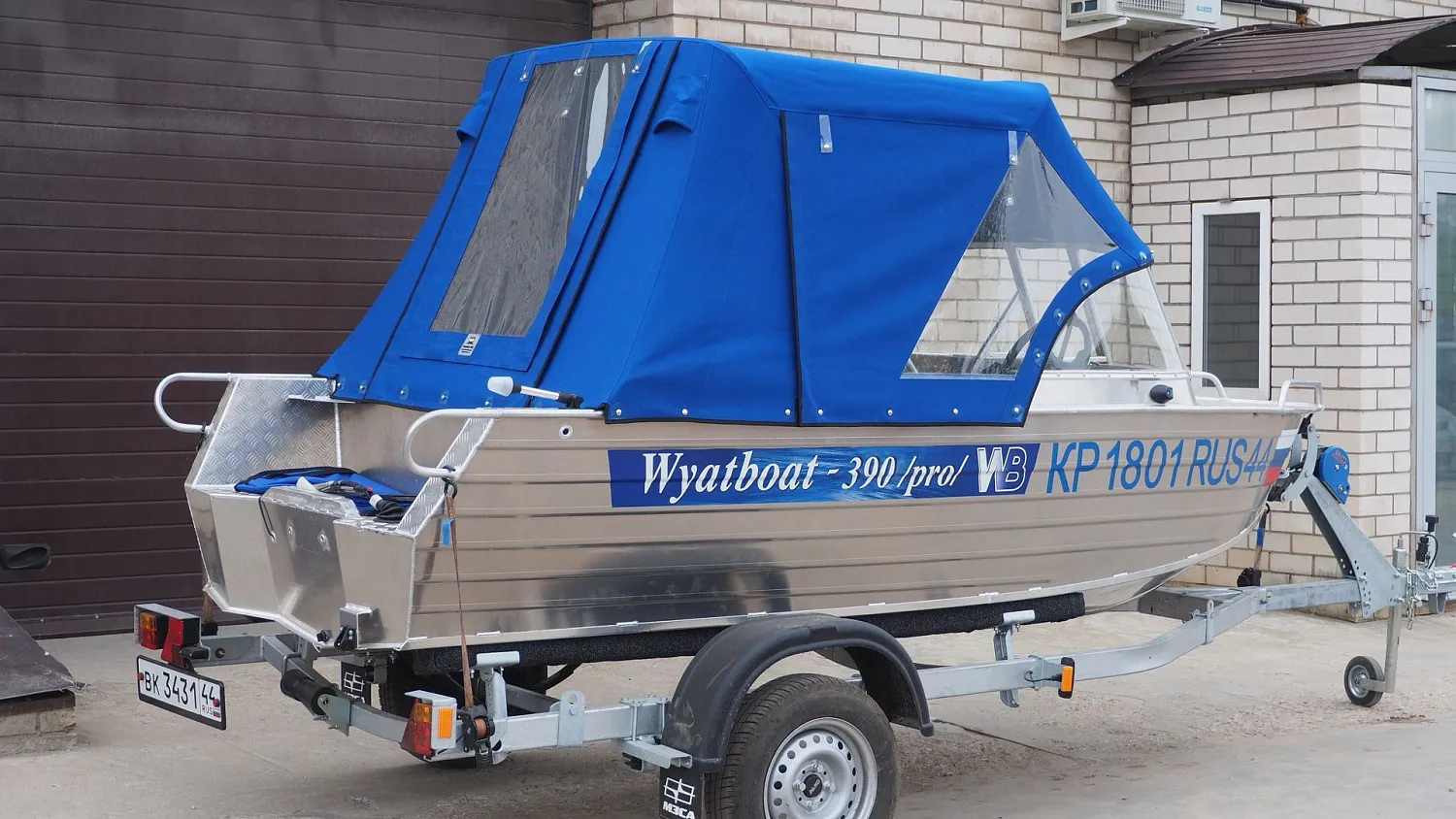 (2024) Как изготавливается тент на лодку на примере Wyatboat 390 Pro (часть 1)