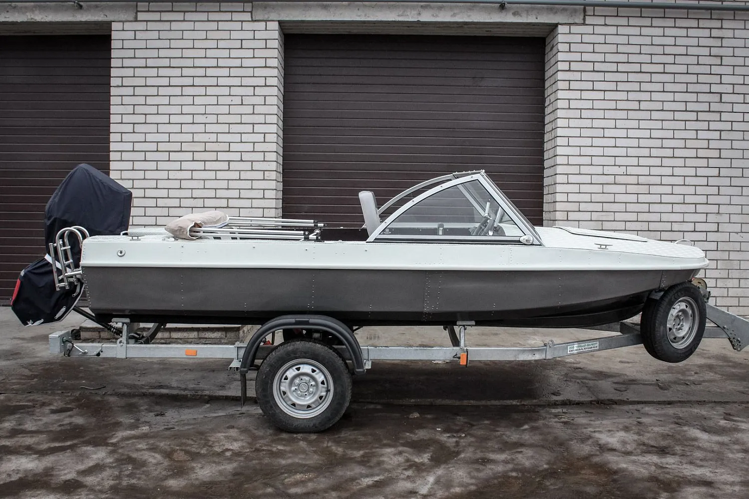 (2015) Обь 3 Ветровое стекло Премиум с боковиной Классик, тент Ходовой