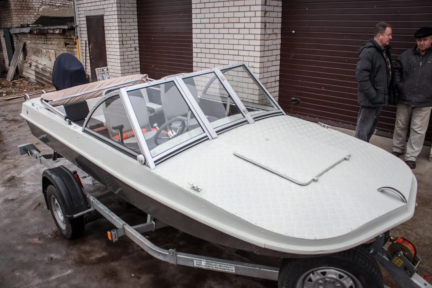 (2015) Обь 3 Ветровое стекло Премиум с боковиной Классик, тент Ходовой