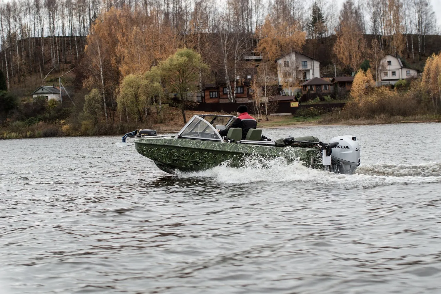 (2019) ОБЬ 3М Ветровое стекло Премиум с боковиной Классик, Платформа фиш