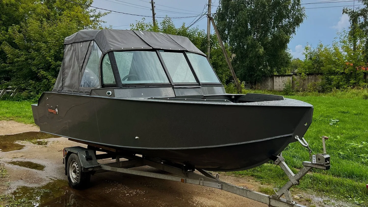 (2026) Ходовой тент для Goonch 520 Fish!