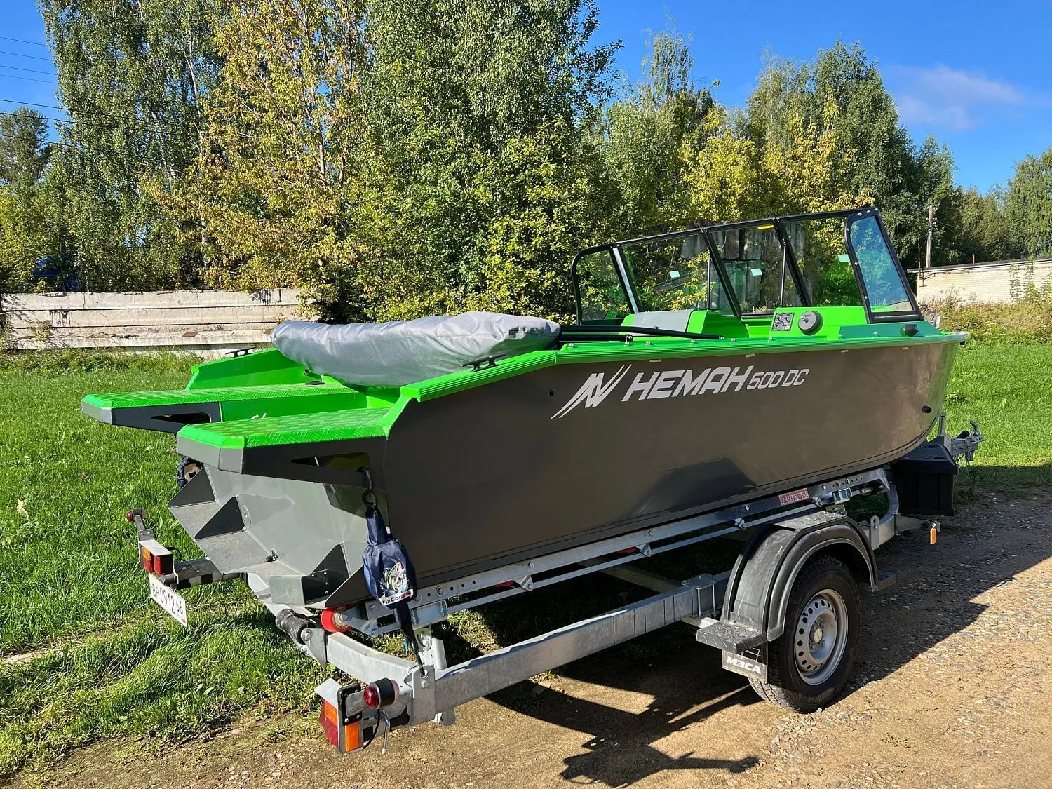 (2025) Неман 500 DC Auto, ходовой и транспортировочный тент