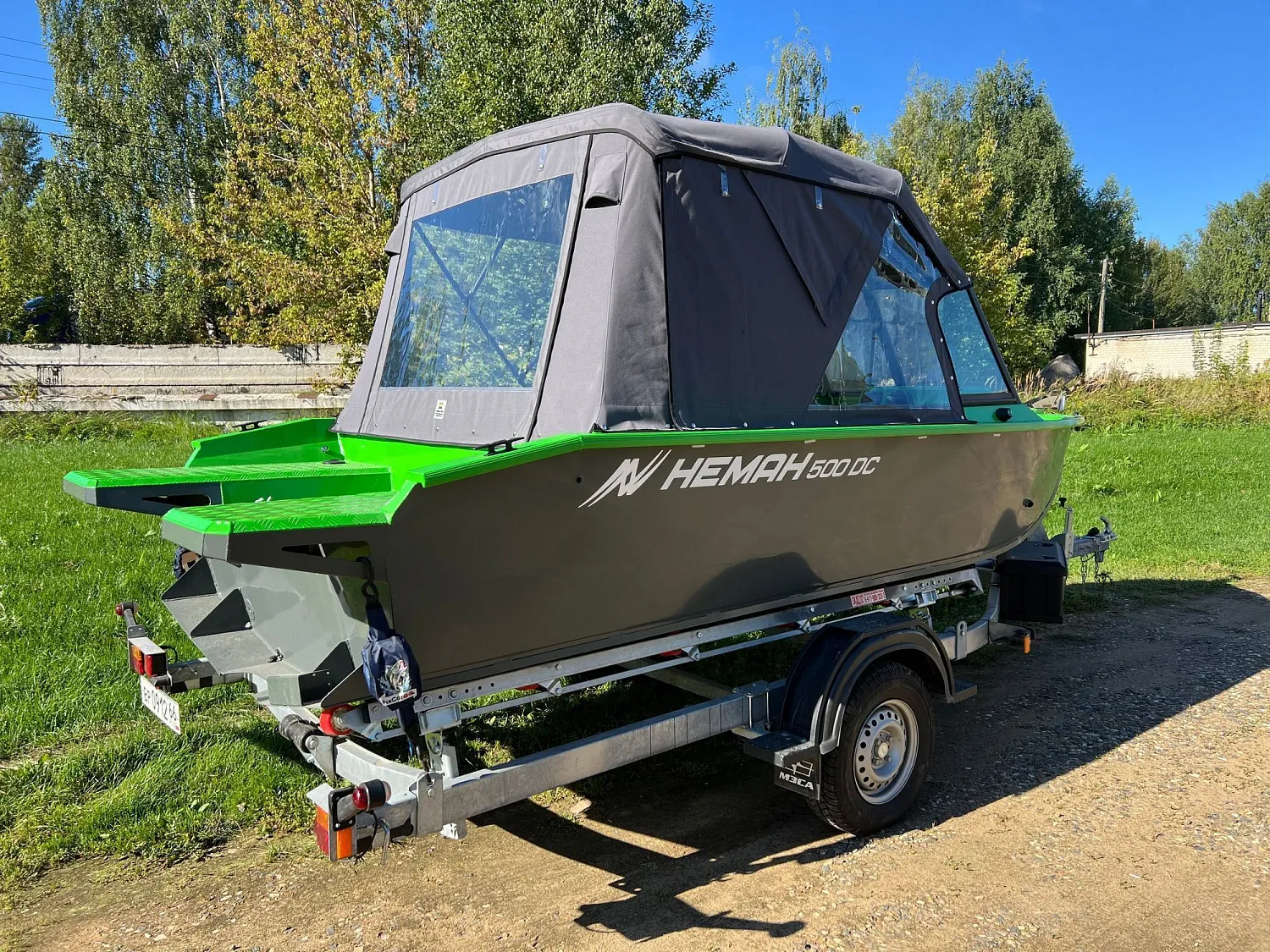 (2025) Неман 500 DC Auto, ходовой и транспортировочный тент