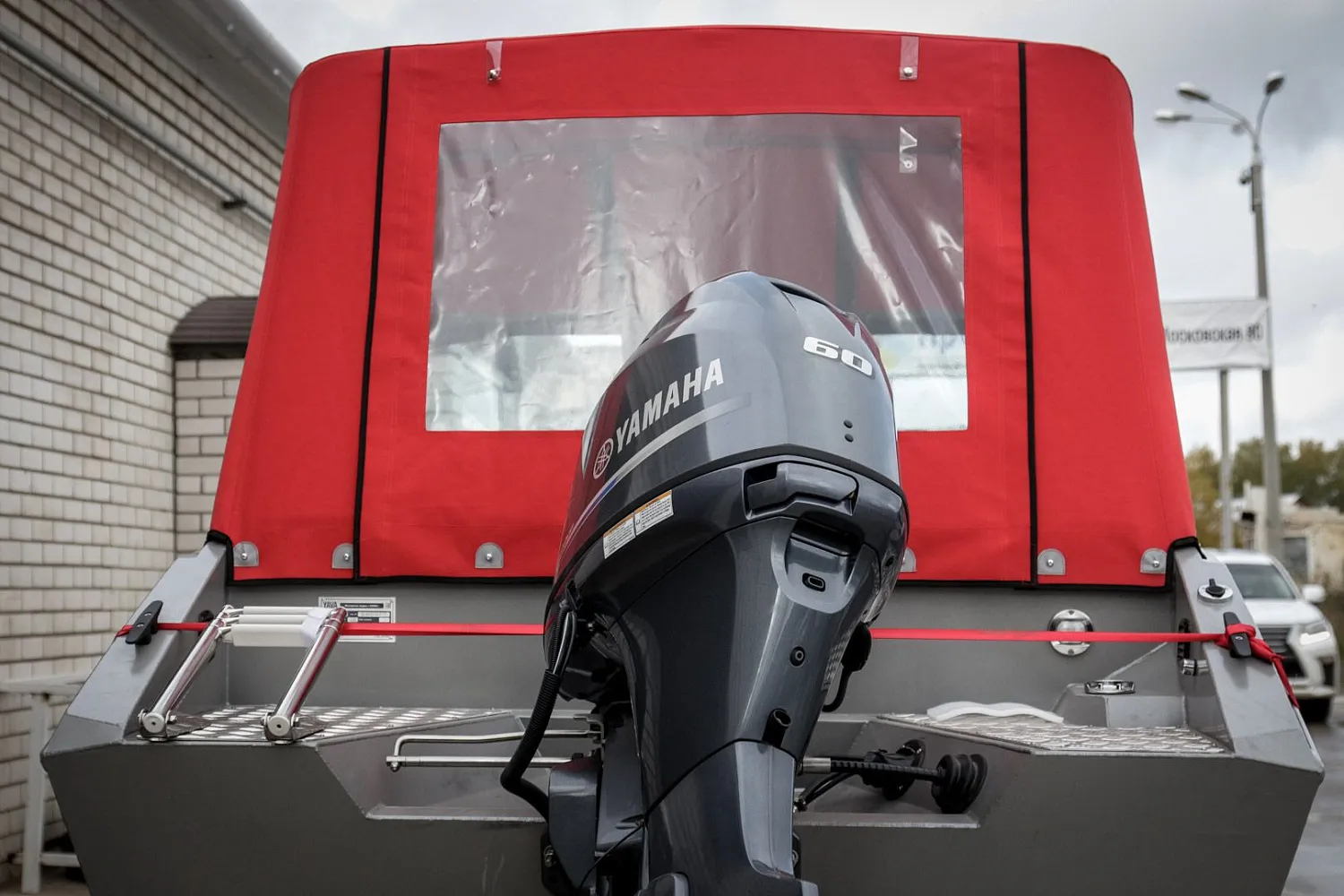 (2017) Yava 470 Ходовой и носовой тенты