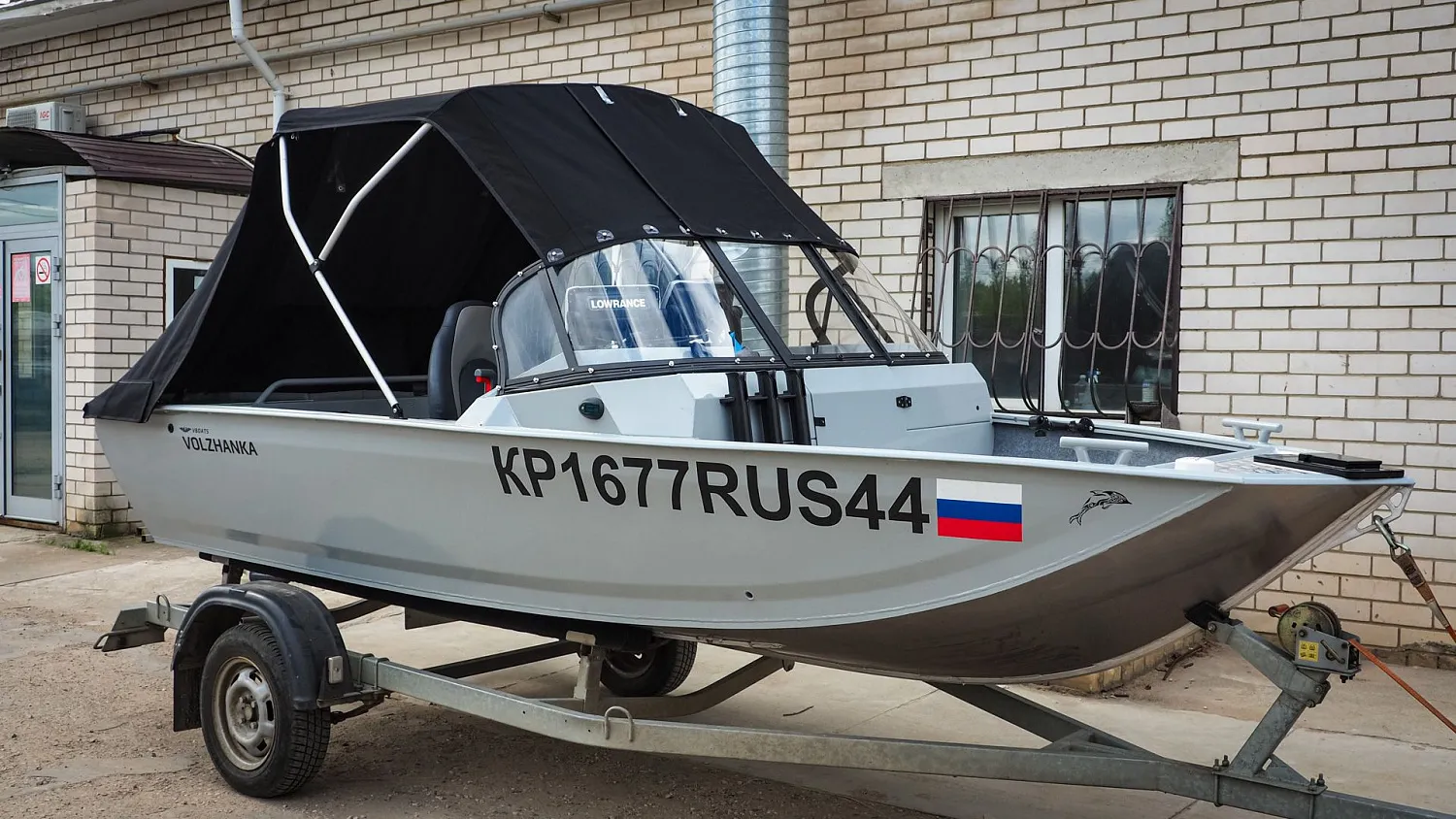 (2023) Волжанка 44 фиш 2022 г.в Ходовой тент