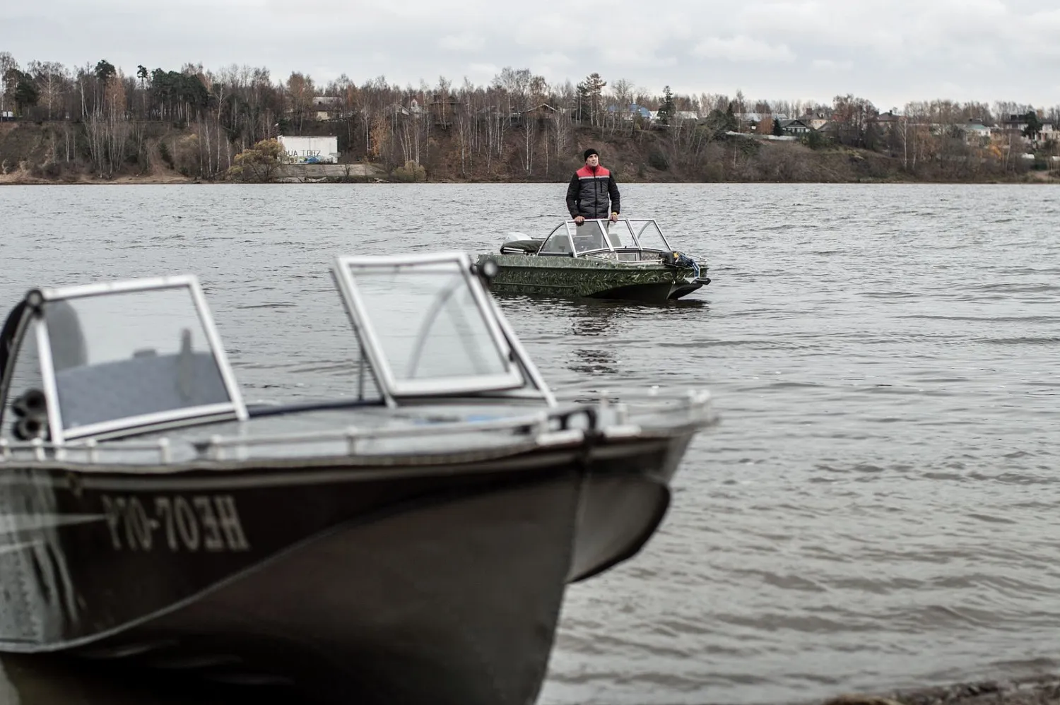 (2019) ОБЬ 3М Ветровое стекло Премиум с боковиной Классик, Платформа фиш