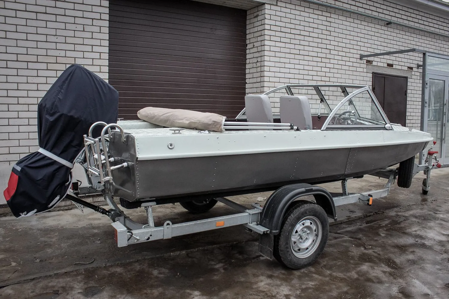 (2015) Обь 3 Ветровое стекло Премиум с боковиной Классик, тент Ходовой