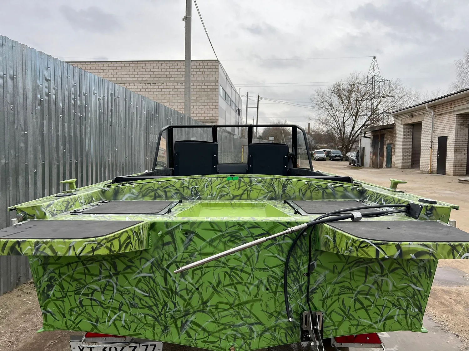 (2025) Прогресс 4, ветровое стекло модели "EVO" и ходовой тент!