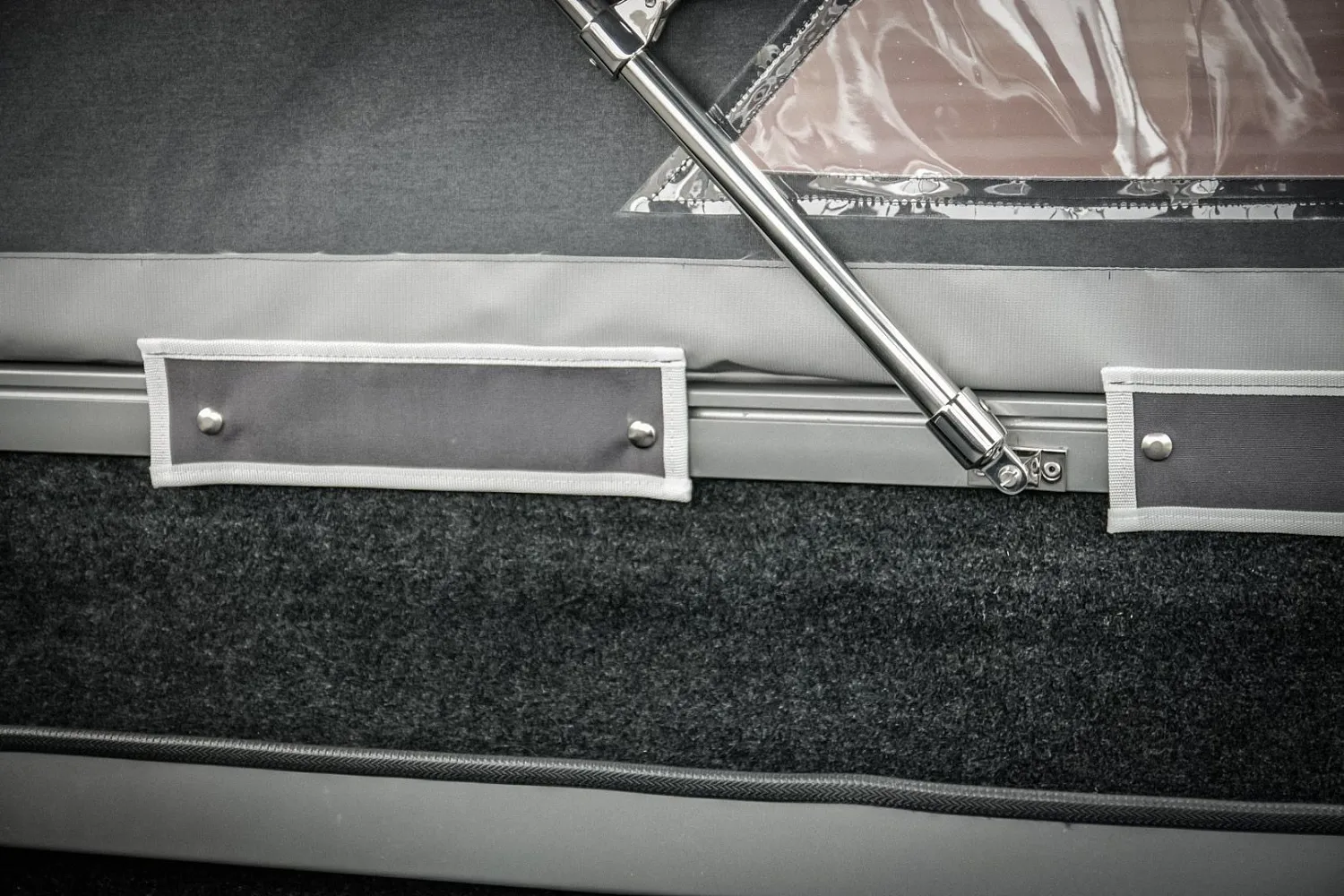 (2017) Волжанка 46 Фиш тент ходовой и носовой