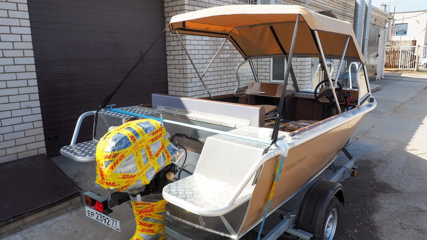 (2023) Realcraft 440 2023 г.в Тент ходовой