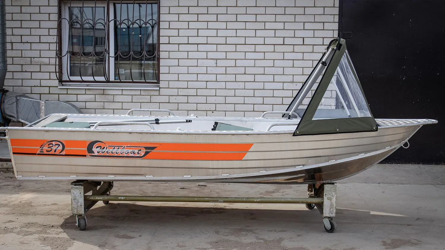 (2017) Wellboat 37 Тент ходовой и Транспортировочный