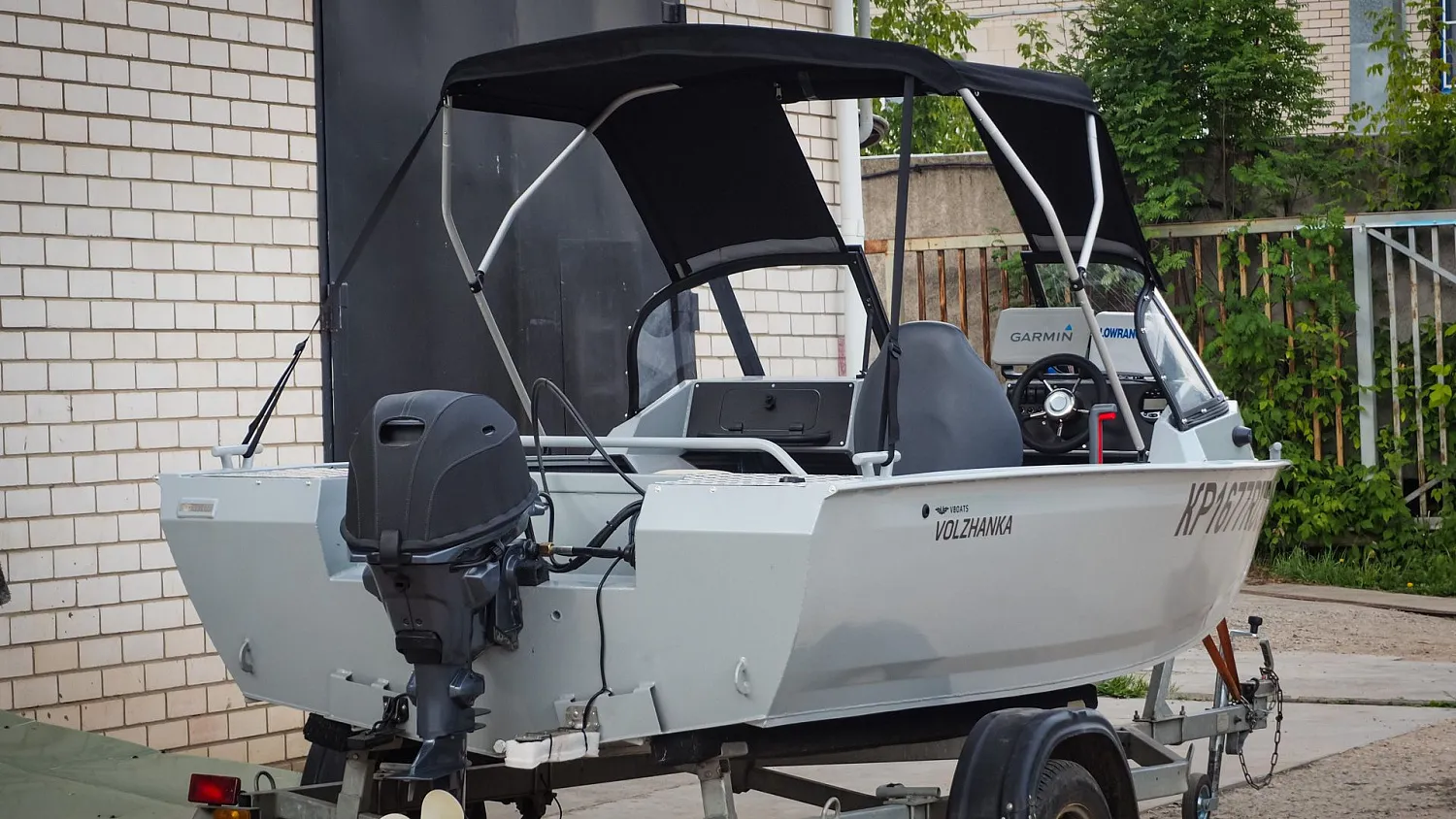 (2023) Волжанка 44 фиш 2022 г.в Ходовой тент